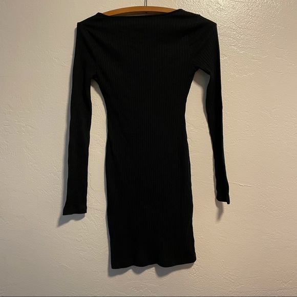 Wild Fable Long Sleeve Ribbed Dress XS - Picture 3 of 6